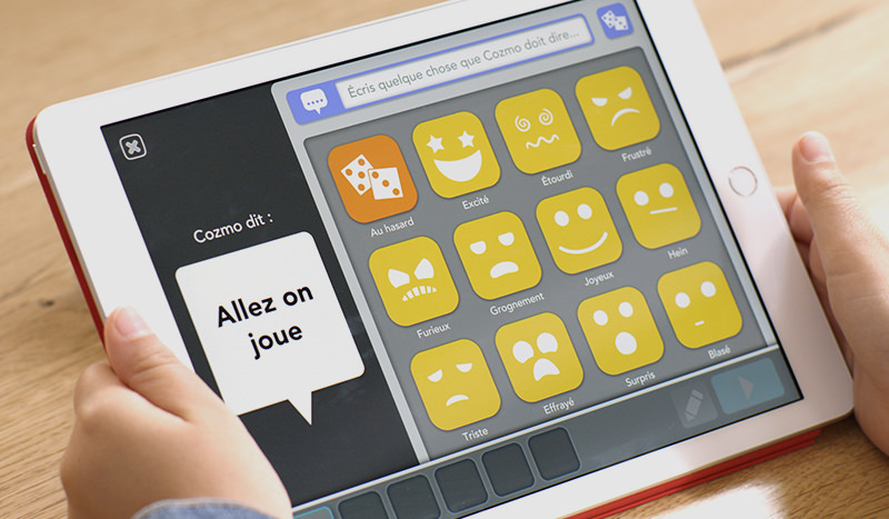 Cr�ez vos propres moments avec Cozmo en Action.