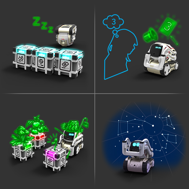 Cozmos neustes Update beinhaltet vier weitere spa�ige Aktivit�ten, die mit dem Code Lab Constructor-Modus gebaut wurden.